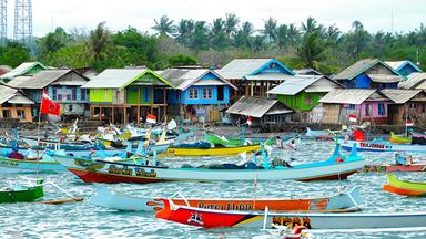 Fischerdorf auf Lombok