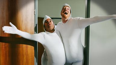 Von links: Simon Pearce und Sebastian Winkler.