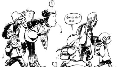 Comiczeichnung von Bea Davies