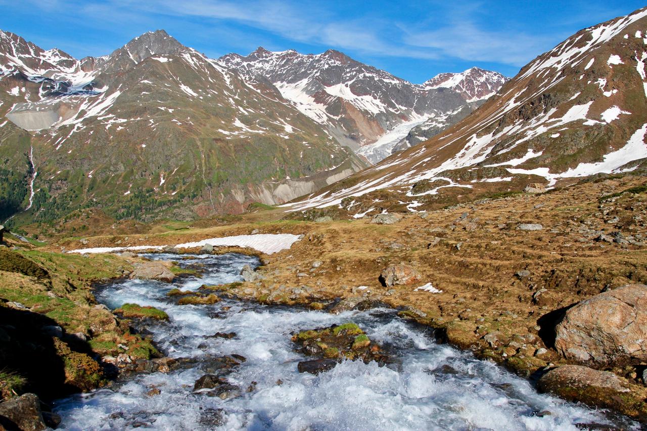 Der Faggenbach im Kaunertal