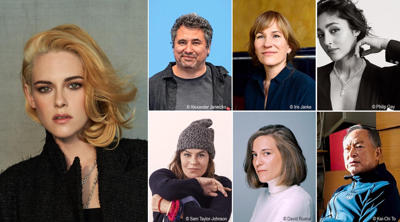 Berlinale-Jury 2023:Kristen Stewart, Radu Jude, Valeska Grisebach, Golshifteh Farahani, Francine Maisler, Carla Simón, Johnnie To