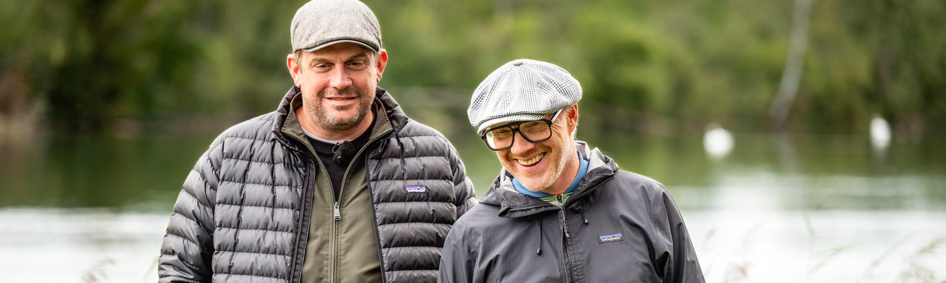  Von links: Sebastian Bezzel und Simon Schwarz