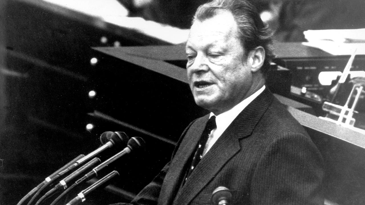 Porträt Willy Brandt