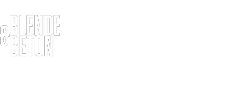 Blende und Beton Logo