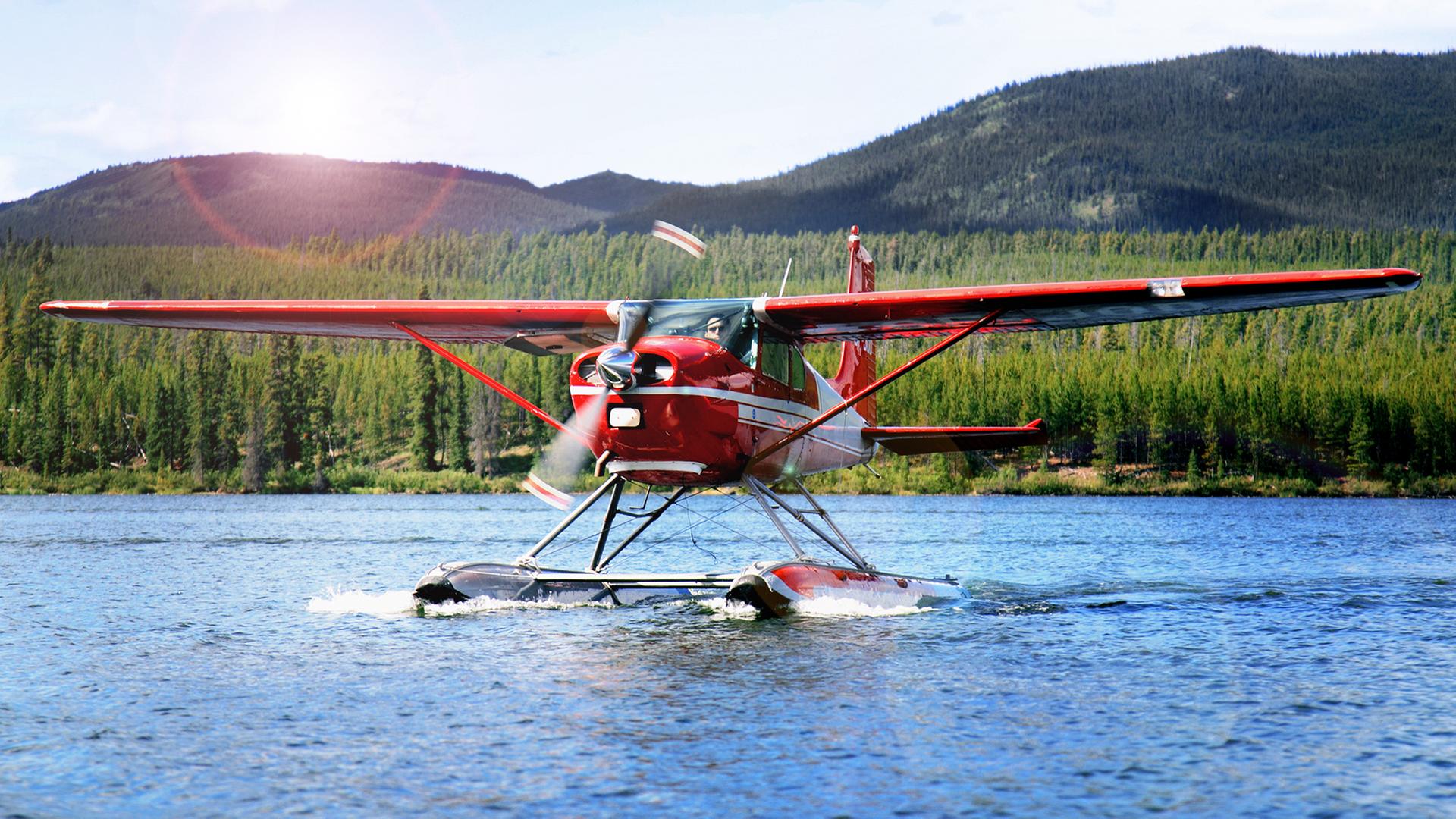 Buschpiloten fliegen über unendliche Weiten.