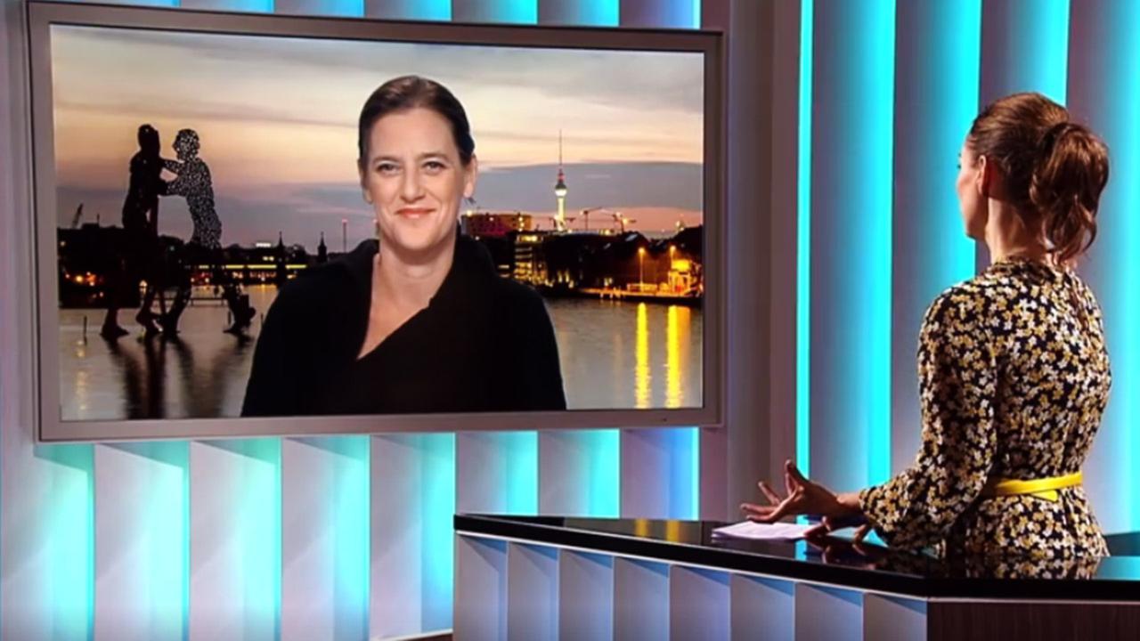 Standbild: Catherine Newmark über Autorität
