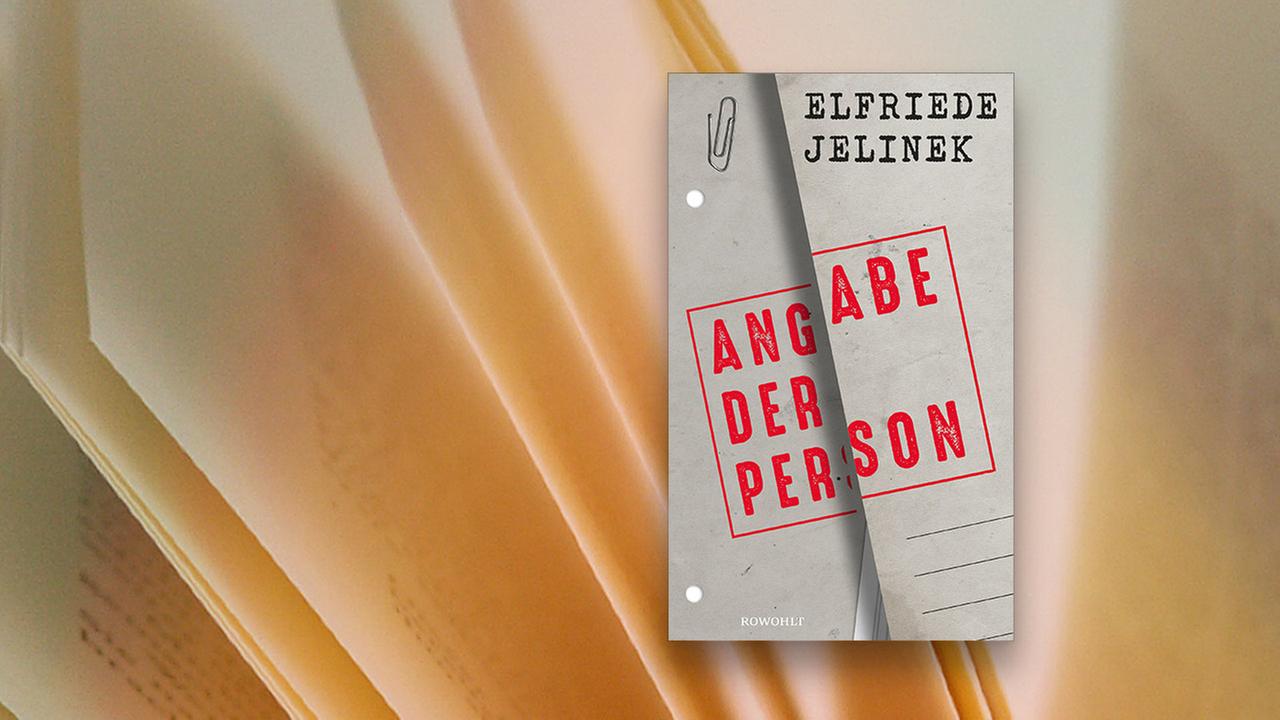 Cover von Elfriede Jelineks Roman Angabe der Person.