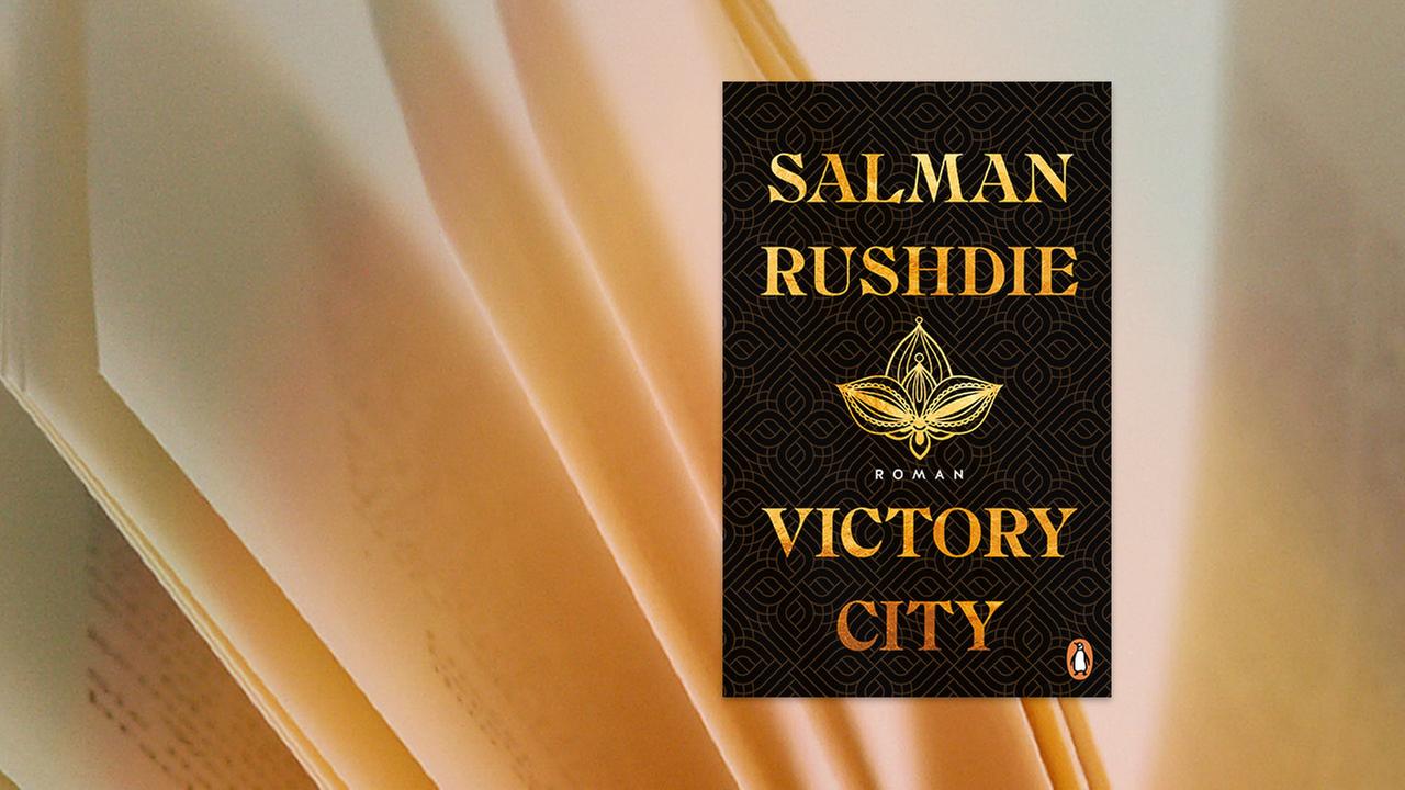 Buchcover des Titels Victory City von Salman Rushdie