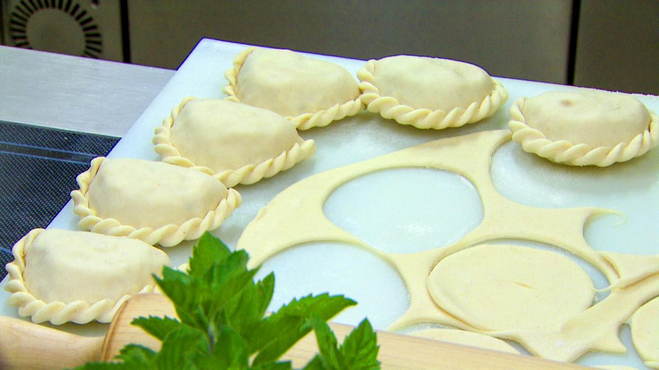 Schön "gekrendelte" Kärntener Nudeln