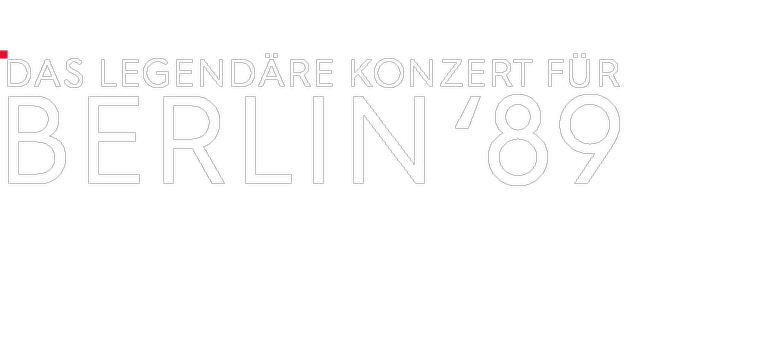 Das legendäre Konzert für Berlin '89 Logo 760x340