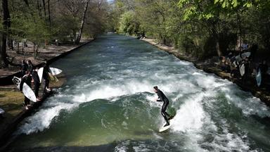 Das Rauschen der Isar - Surfen 