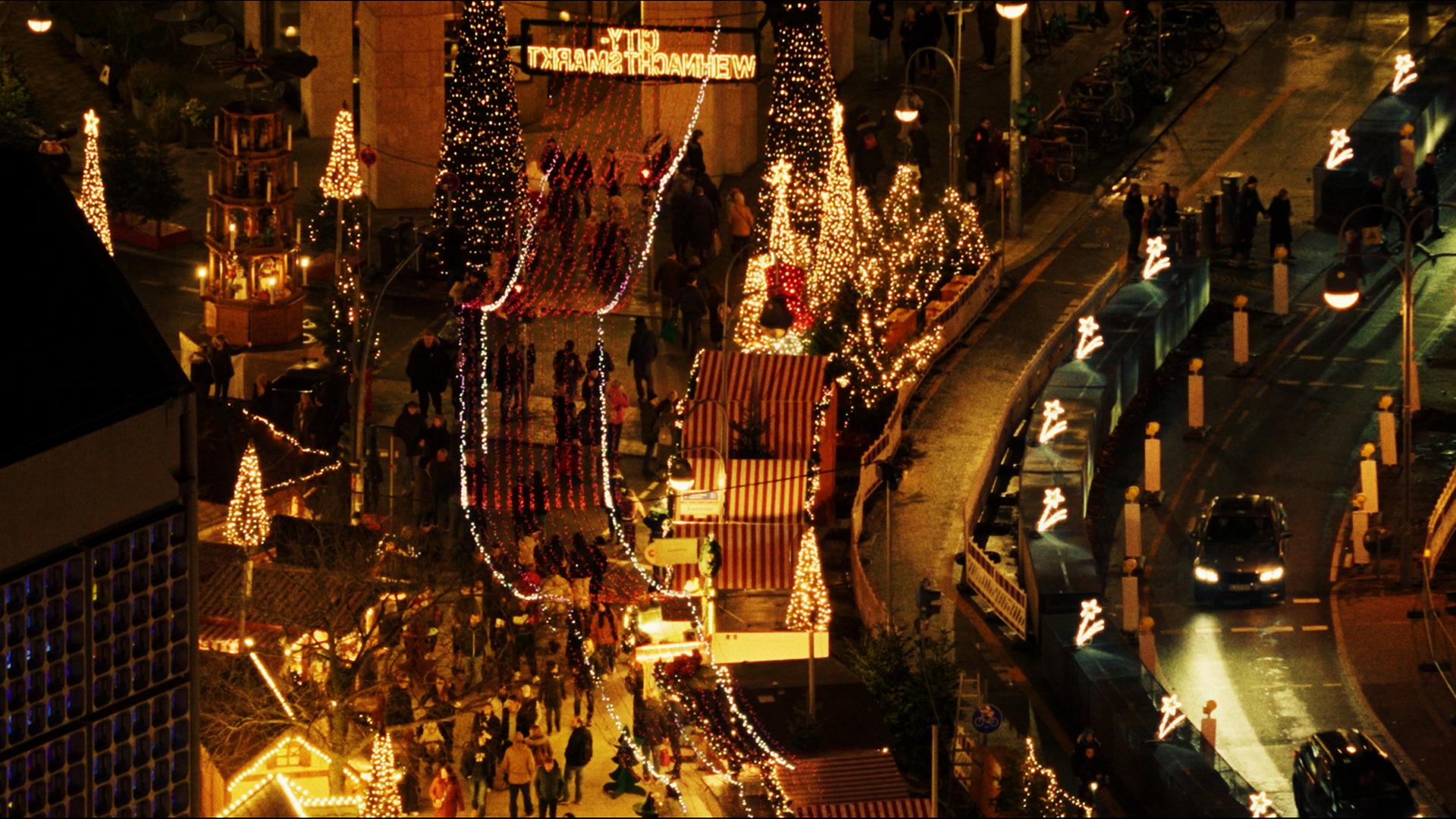 Weihnachtsmarkt auf dem Breitscheidplatz im Dezember 2016