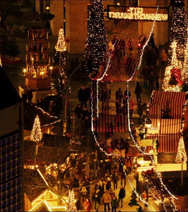 Weihnachtsmarkt auf dem Breitscheidplatz im Dezember 2016