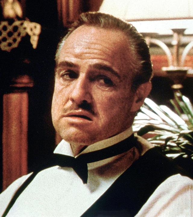 Marlon Brando als Don Vito Corleone.