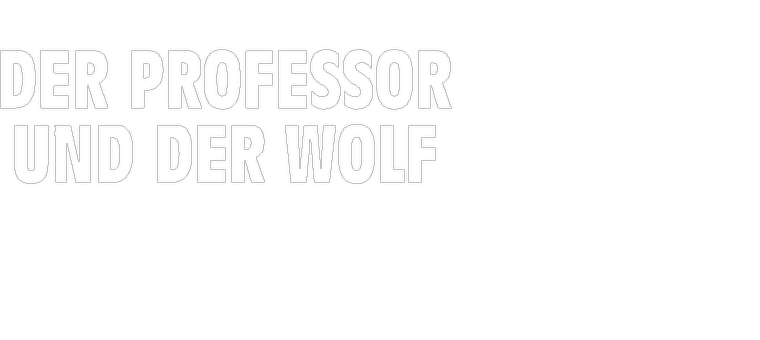 Der Professor und der Wolf – Logo