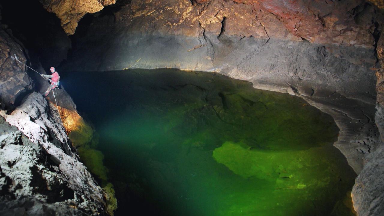 Höhlenforscher - Fürstenberg Quellenhöhle