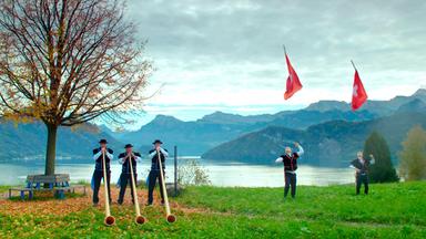 Das Alphorntrio vom Bärgli.