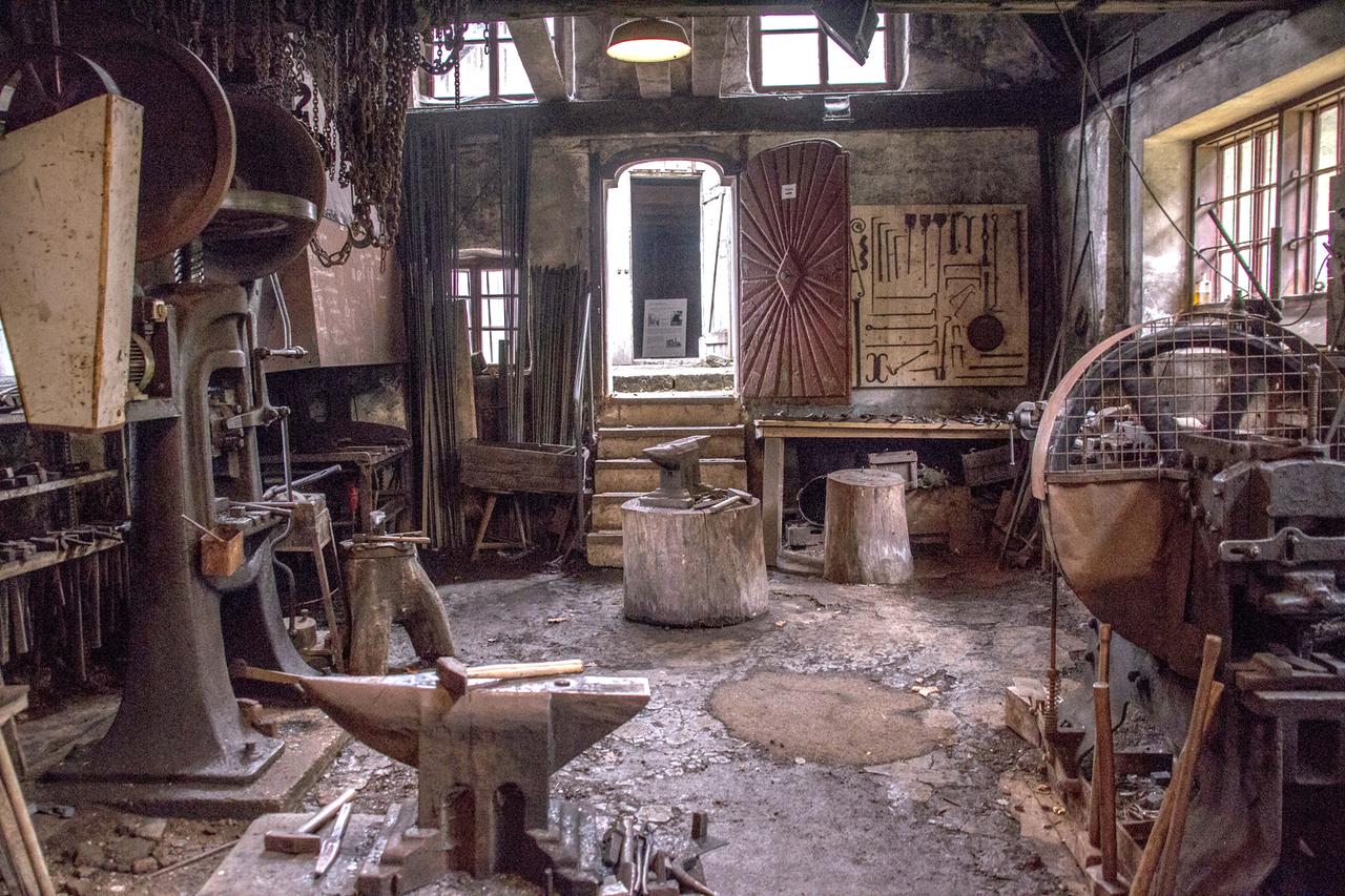 Totale Fahrngruber Hammer, Ybbsitz.