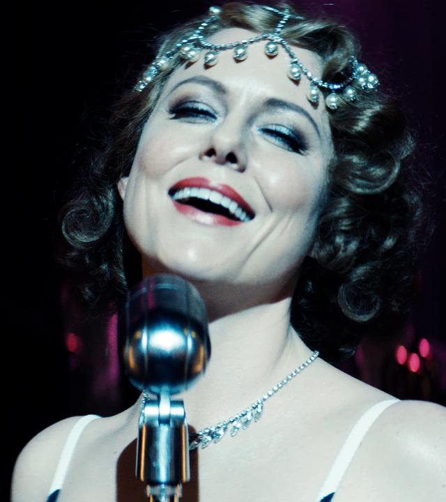 Sonja Wigert (Ingrid Bolsø Berdal) auf der Bühne