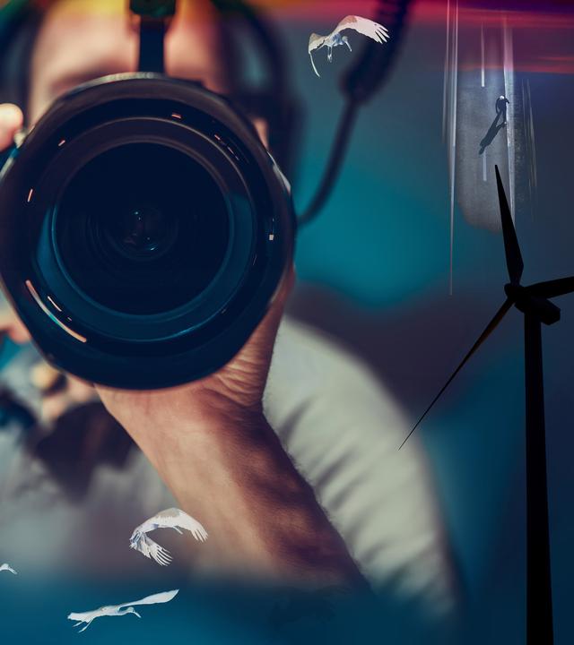 T-hintergrund spannende dokureihe