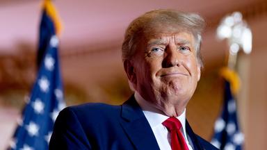 Donald Trump verkündet erneute Präsidenschaftskandidatur