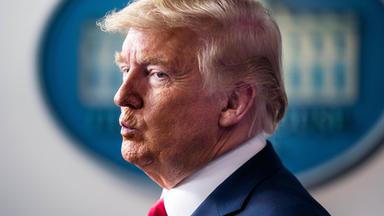 Nahaufnahme von Donald Trump