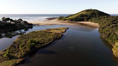 Die Wild Coast: dichte Küstenwälder, raue Klippen  und ein Paradies für Surfer.