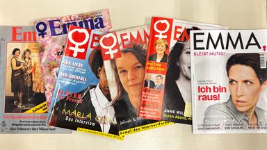 Mehrere Ausgaben der "Emma"-Zeitschrift