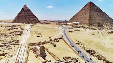 "Das ewige Ägypten - Vermächtnis einer Hochkultur": Pyramiden und Sphinx.