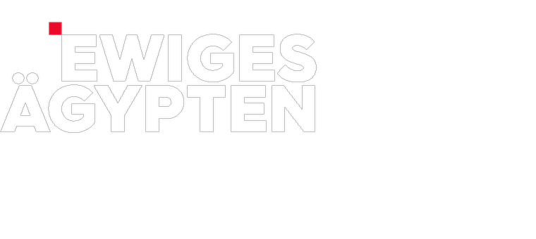 Schriftzug Ewiges Ägypten