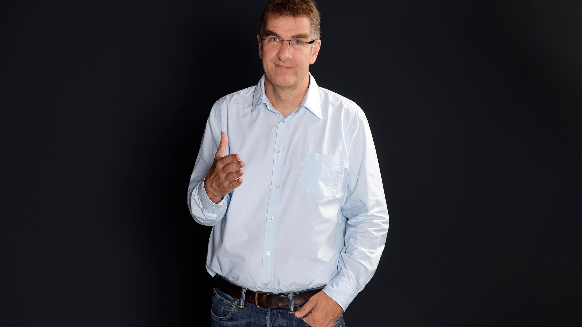 WDR Moderator Jürgen WIebicke