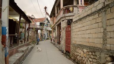 Gasse in Port Au Prince in Haiti