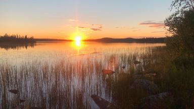 Blick auf die Region Muonio (Lappland).