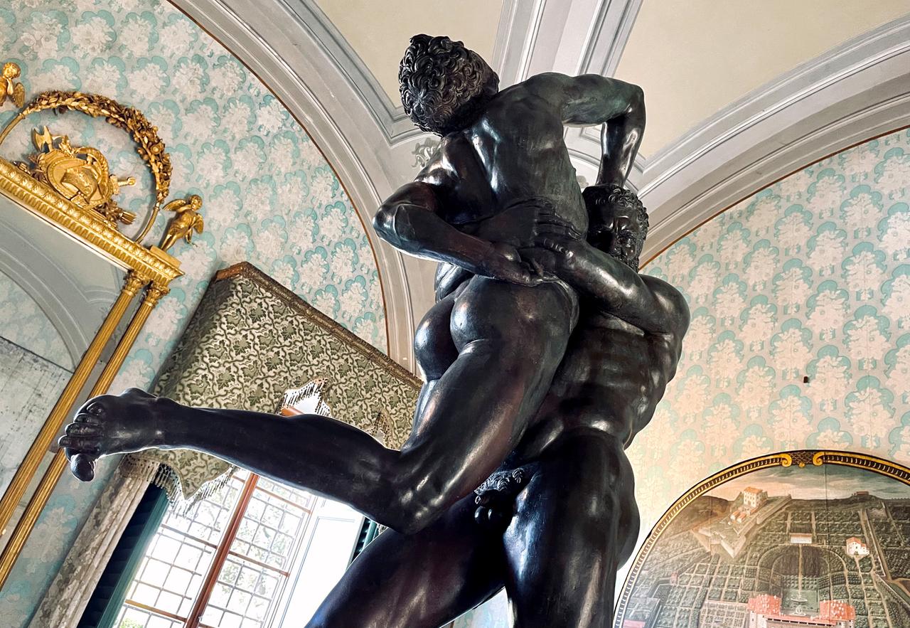 Statuen Villa Petraia. 