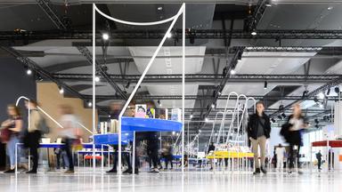 Hallenansicht Frankfurter Buchmesse