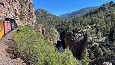 Historischer Dampfzug