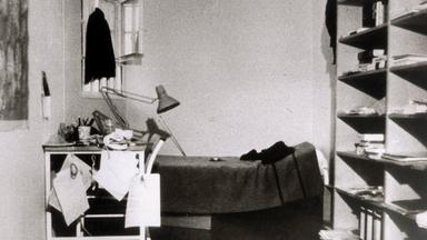 Gefängniszelle von RAF-Terrorist Carl Raspe in Stammheim