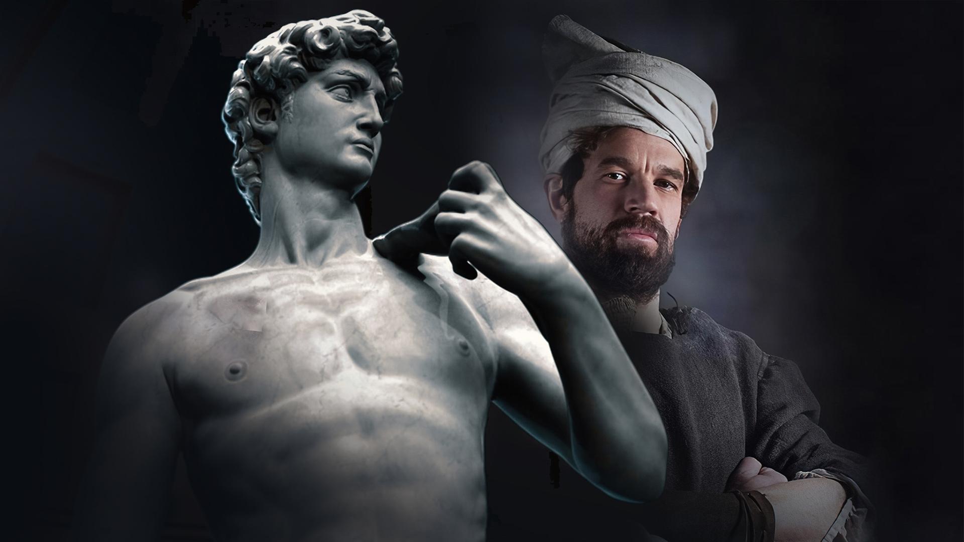 Spielszene: Michelangelo