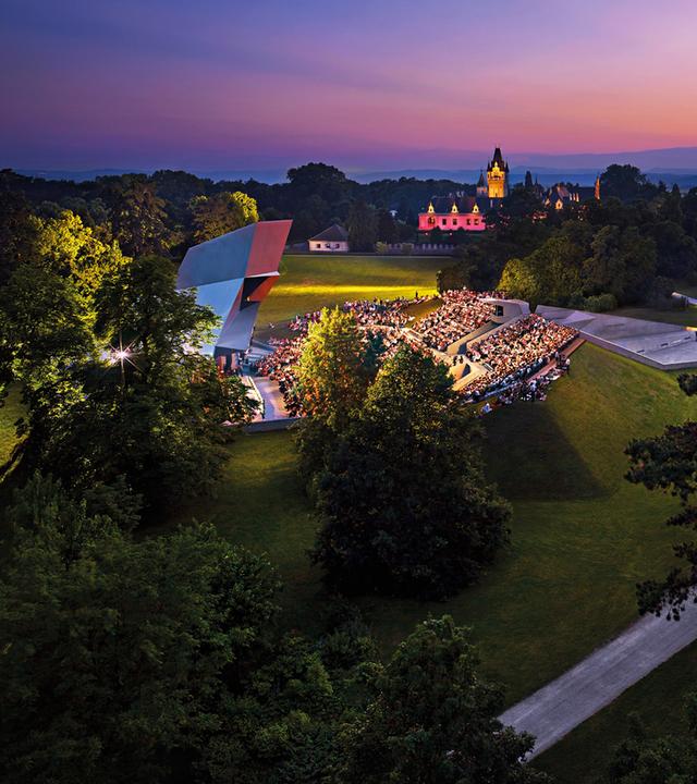 Wolkenturm und Schlosspark Grafenegg