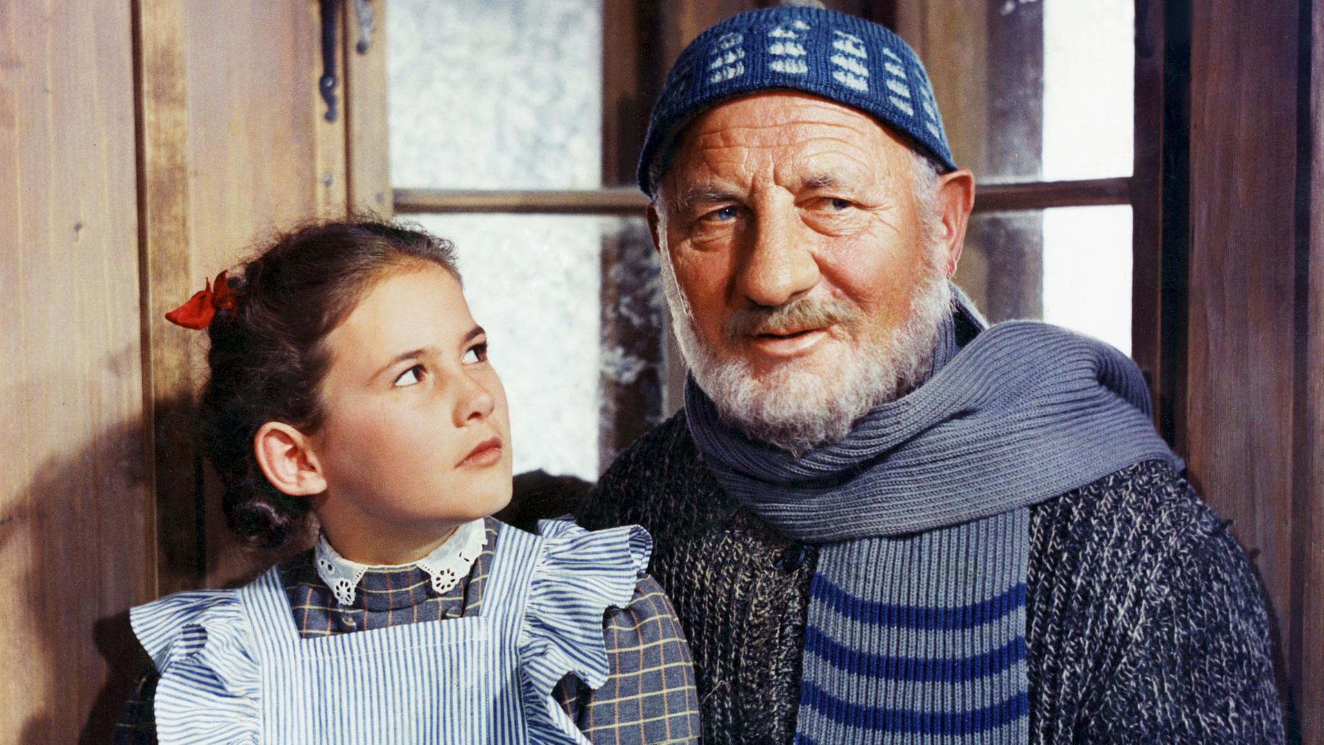 Heidi und der Großvater