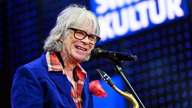 Helge Schneider beim SWR Sommerfestival in Speyer.