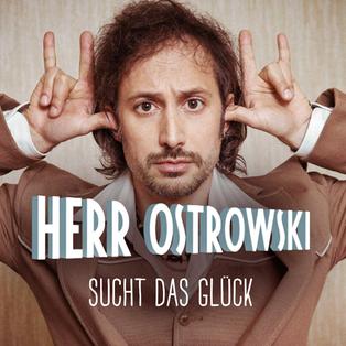 Herr Ostrowski sucht das Glück teaser mit typo