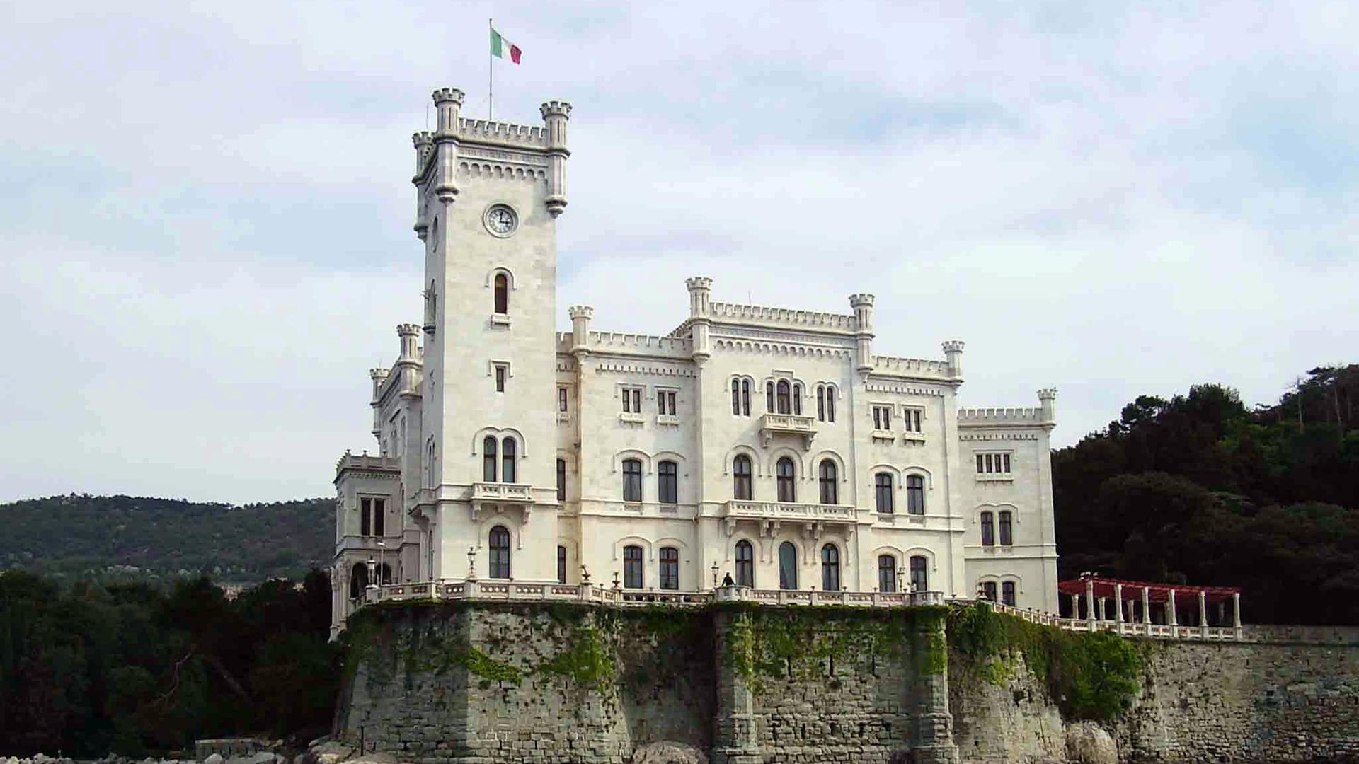 Schloss Miramare bei Triest