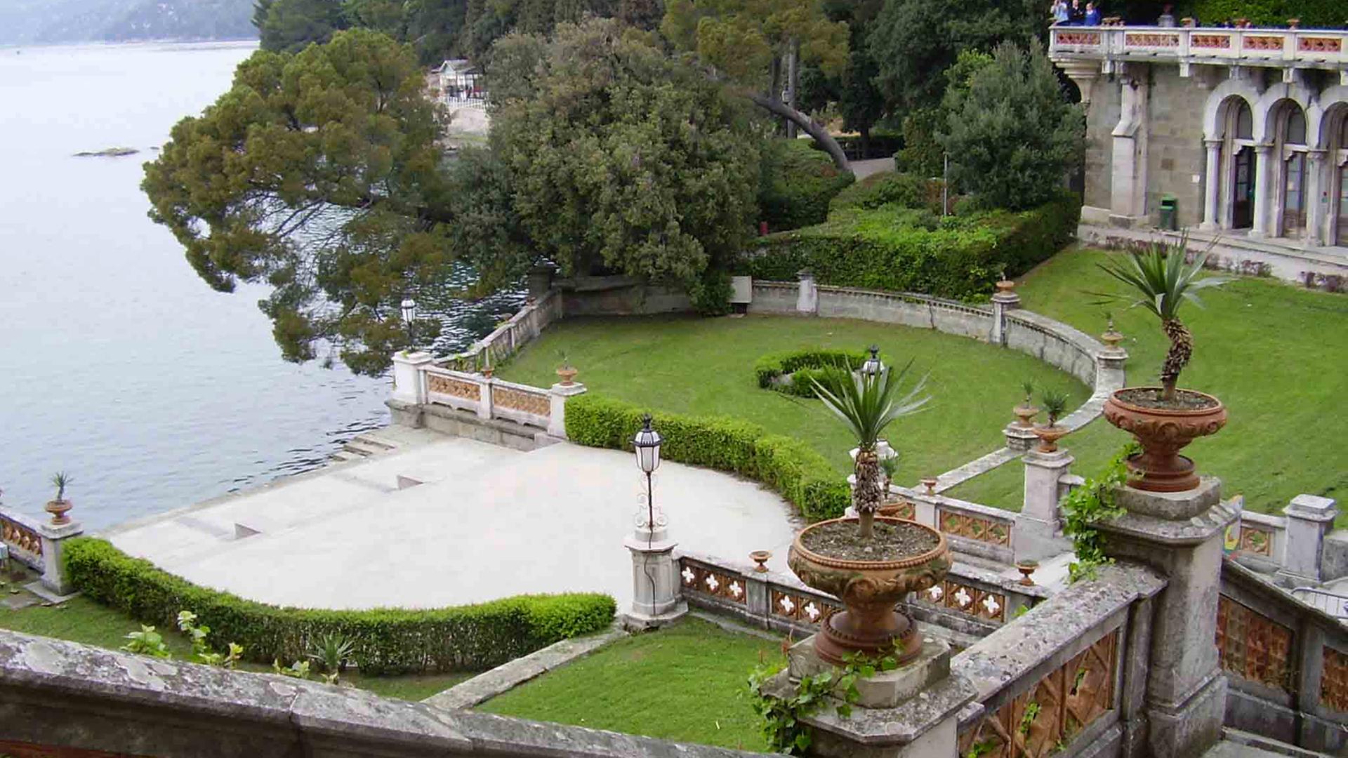 Schloss Miramare bei Triest, Anlegeplatz