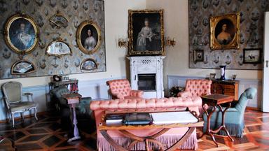 Ahnensaal der Familie Goess im Schloss Ebenthal