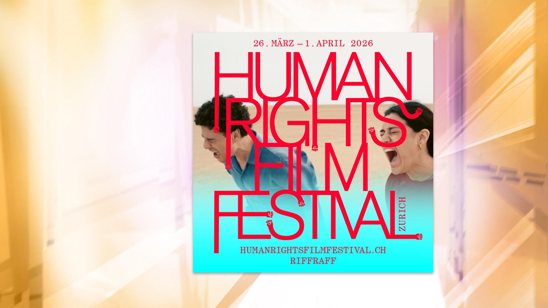 Plakat des 11. Human Rights Film Festival Zurich