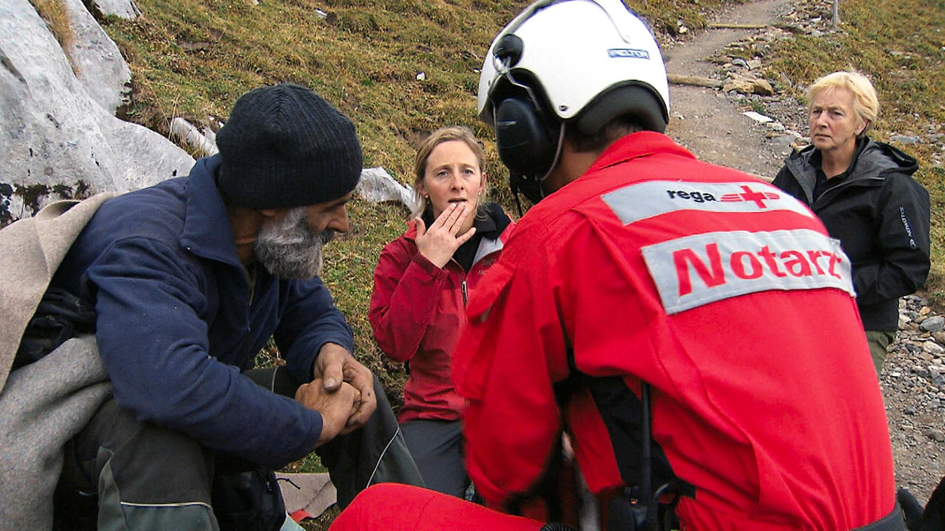 Die Rega im Einsatz: