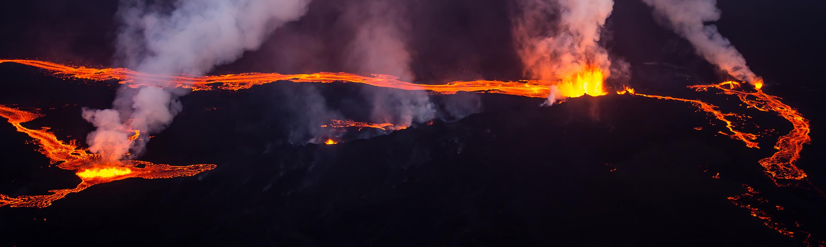 Hintergrund Sendebereich  Im Land der Feuerberge