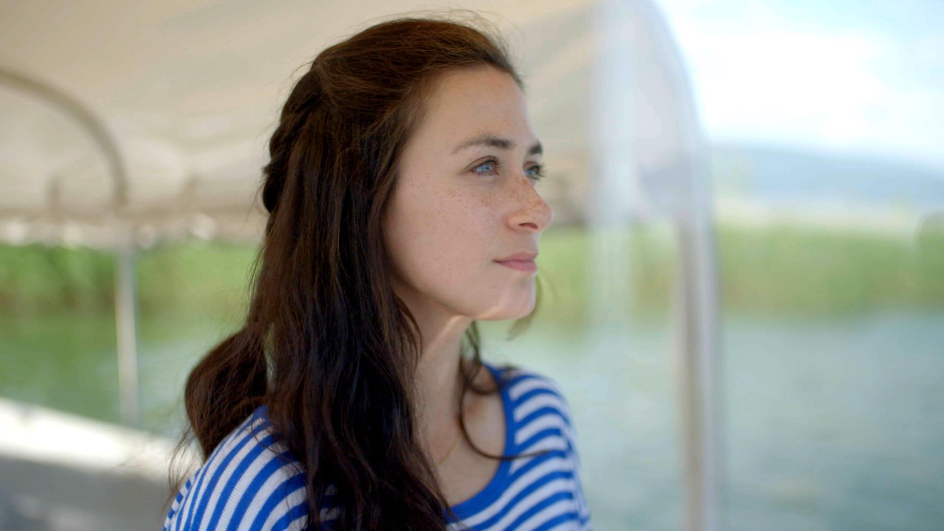 Inseln der Schweiz 3v4 - St. Petersinsel - Taxibootfahrerin Noemie Steffen