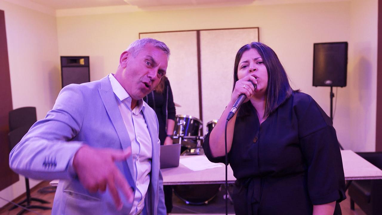 Wladimir Kaminer und Rapperin Gazal